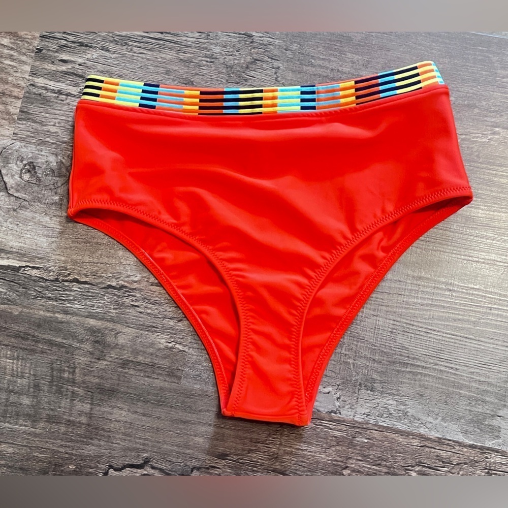 FINAL PRICE NEW Solid & Striped Swimsuit Bottoms